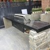 Sample Nero Marquina Marble BBQ top